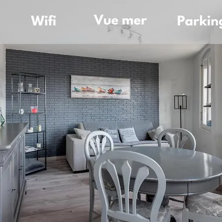 Appartement près du port centre et plage - Vue mer Courseulles-sur-Mer Extérieur photo